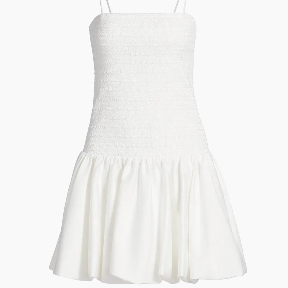 ALICE + OLIVIA Size 6 Arden Drop-Waist Bubble Minidress NWT